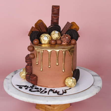 Biscoff Chocolates Cake