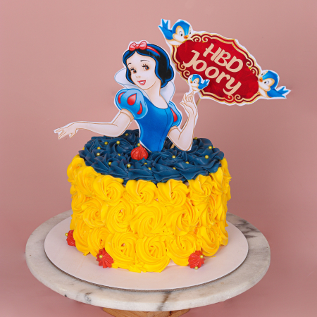 Snow White Girl Birthday Cake