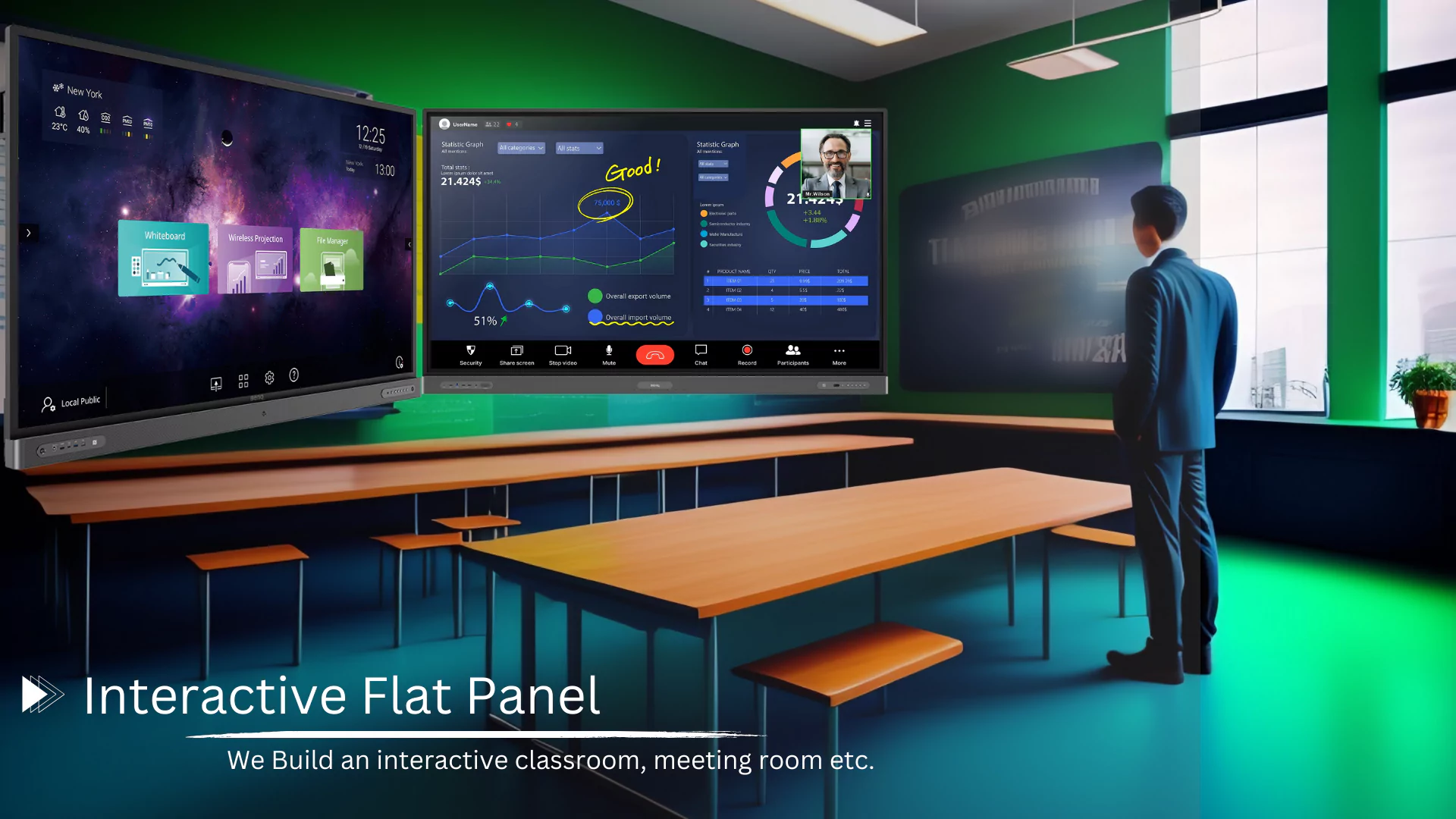BenQ interactive flat Panel